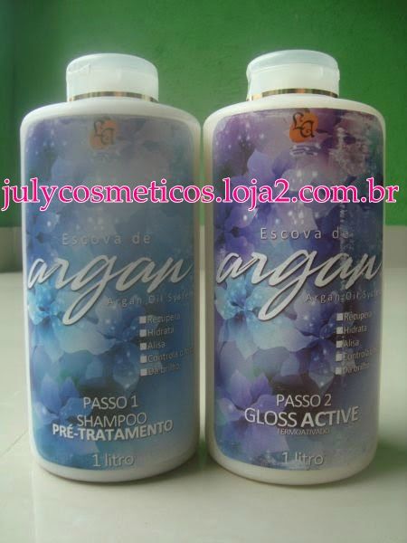 ESCOVA DE ARGAN - SEM FORMOL