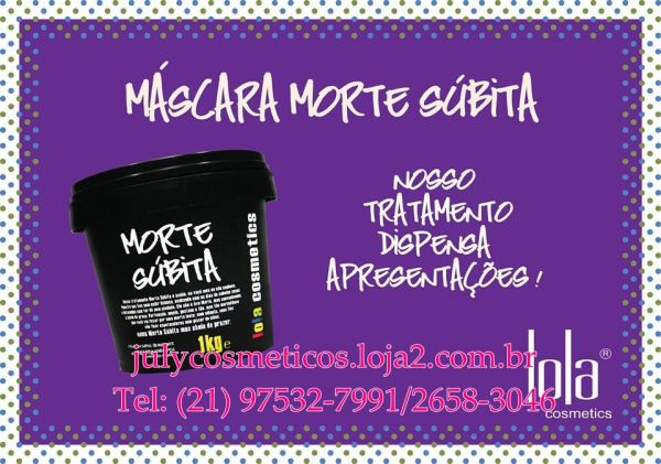 MORTE SÚBITA MÁSCARA SUPER HIDRATANTE (1KG)